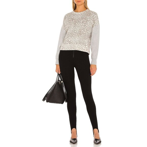 RAILS NWT ALICE COTTON BLEND MIXED GREY CHEETAH SWEATSHIRT. SIZE S - Picture 4 of 11